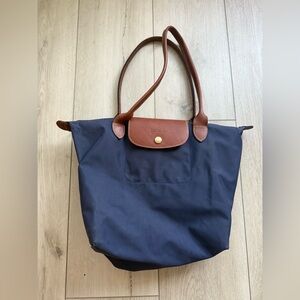 Longchamp LE PLIAGE ORIGINAL M TOTE in Navy
